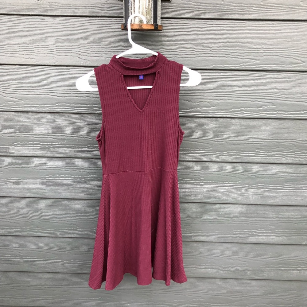 Maroon dress